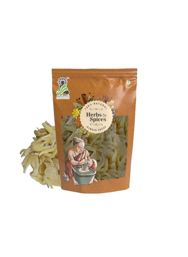 LEANBEING Herbaveda- Dried Salam Panja (Mitha) 50 Grams|Hatta Haddit|Panchaule Dactylorhiza Hatagirea|Salab Panja|Panja Meetha|Lucky Hand Root - Image 1