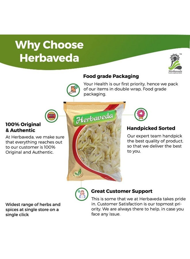 LEANBEING Herbaveda- Dried Salam Panja (Mitha) 50 Grams|Hatta Haddit|Panchaule Dactylorhiza Hatagirea|Salab Panja|Panja Meetha|Lucky Hand Root - Image 4