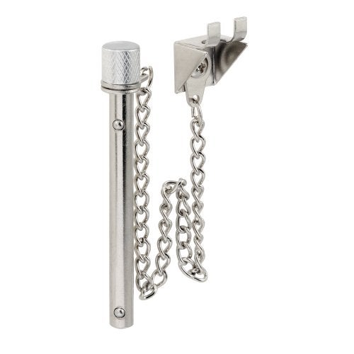 Defender Security Prime-Line S 4066 Sliding Patio Door Lock Pin, 2-5/8 In., Steel Pin, Chrome Finish (Single Pack) - Image 1