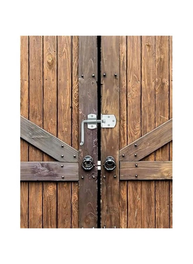 Arabest Straight Side Gate Latches, Surface Galvanized Security Latch Sets Used for Utility Trailers, 8 Pack Stake Body Gates, Sheds, Wood, Trucks and Trailers  - Image 3