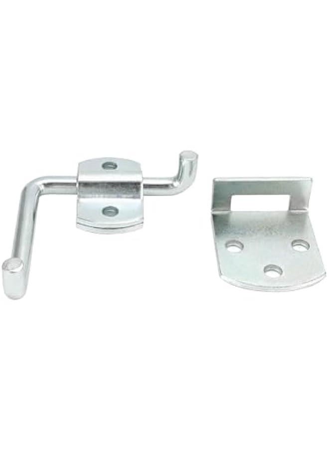 Arabest Straight Side Gate Latches, Surface Galvanized Security Latch Sets Used for Utility Trailers, 8 Pack Stake Body Gates, Sheds, Wood, Trucks and Trailers  - Image 4