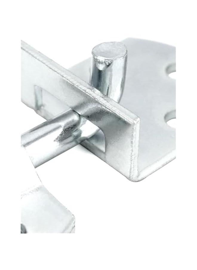 Arabest Straight Side Gate Latches, Surface Galvanized Security Latch Sets Used for Utility Trailers, 8 Pack Stake Body Gates, Sheds, Wood, Trucks and Trailers  - Image 5