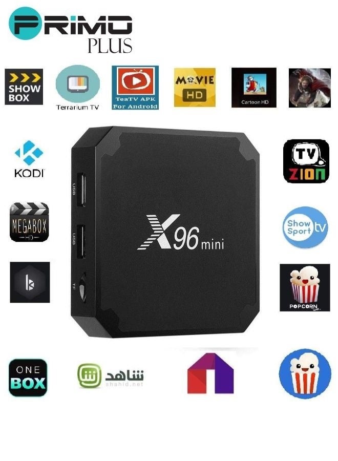 بريمو بلس تي في بوكس بالأندرويد بدقة فائقة الوضوح 4K مع جهاز تحكم عن بعد - Image 3