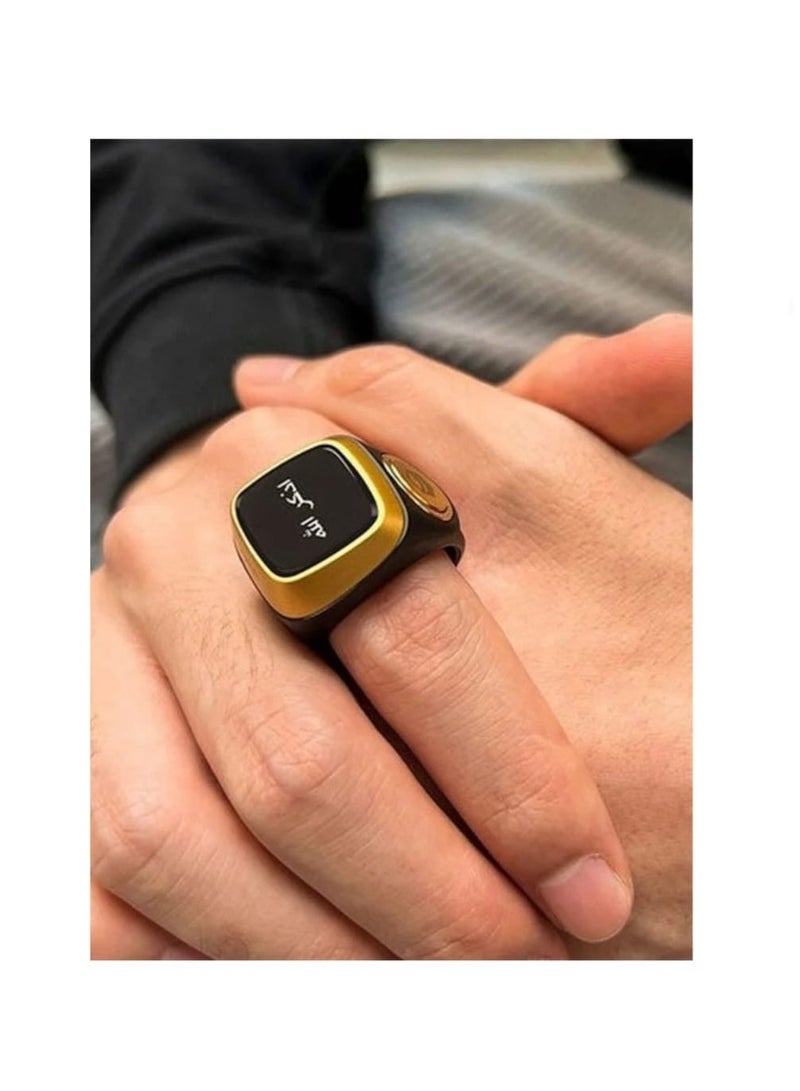 iQIBLA Zikr Smart Tasbih Ring 22mm - Image 2