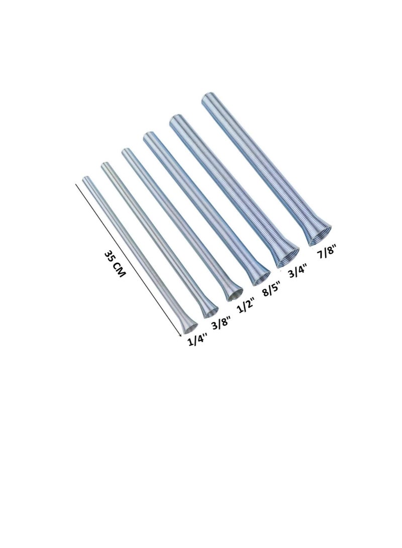 Arabest Spring Bending Set for HVAC - Includes 1/4, 3/8, 1/2, 8/5, 3/4, and 7/8 sizes - Ideal for Coiled Copper in Air Conditioning and Refrigeration applications - Image 3