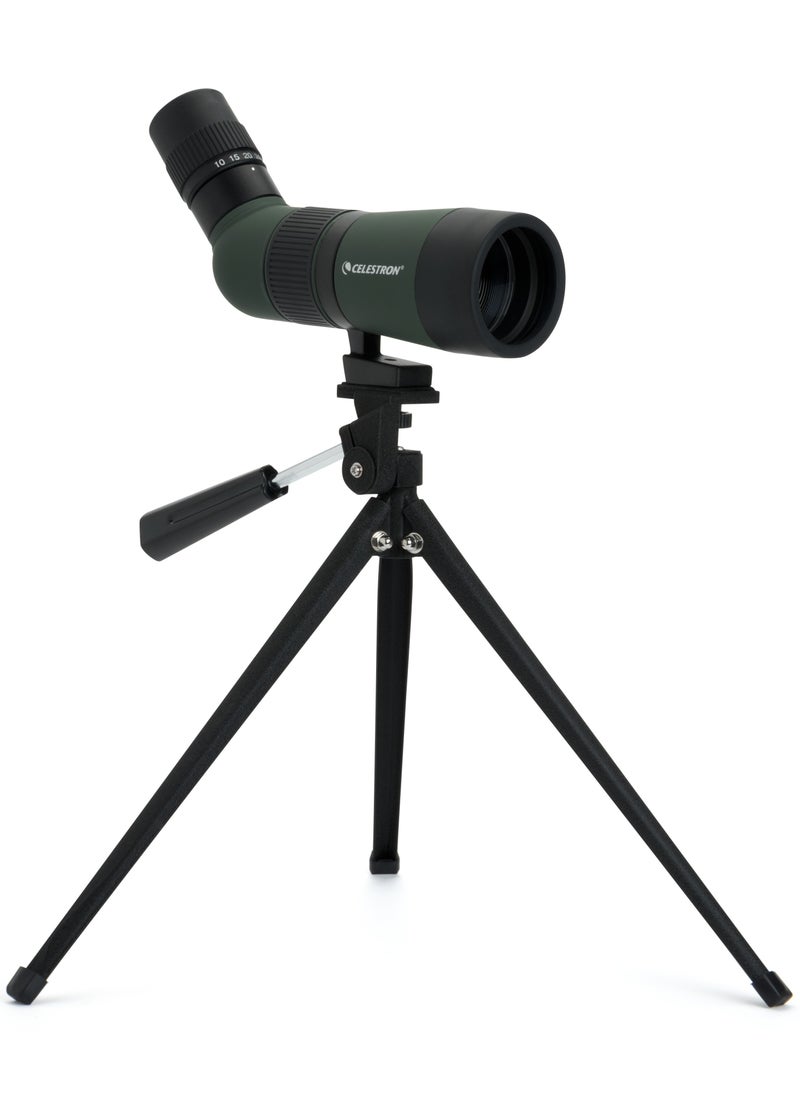 Celestron LandScout 10-30x50mm Angled Zoom Spotting Scope with Table-top Tripod  - Image 5