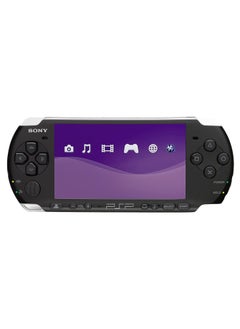تم تجديد Sony PSP 3000: وحدة تحكم الألعاب المحمولة - أسود
