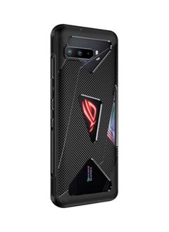 نيبمينينت غطاء لهاتف أسوس ROG 3. حماية مرن ورفيع للغاية ومضاد للسقوط وممتص للصدمات مصنوع من السيليكون والبولي يوريثان الحراري أسود 