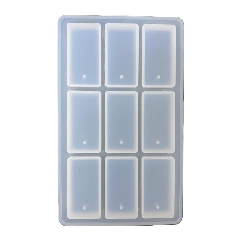 Artool ARTOOL Square Silicone Resin Mold for DIY Earrings Keychain and multiuse Epoxy Resin Art Mould Set of 1 (A75) - Image 2