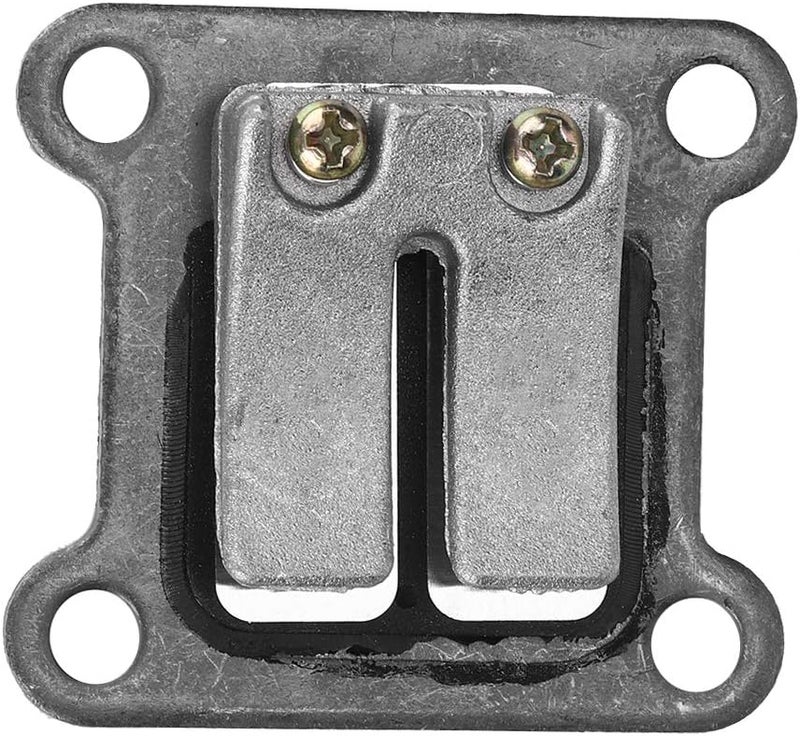 Mini Moto ATV Reed Valve Block Plate Metal Durable Easy Installation - Image 1