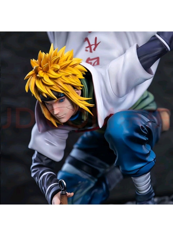 Naruto Namikaze Minato face-changing Doll Model Decoration Desktop Decoration Toy Gift for family and friends - Image 3