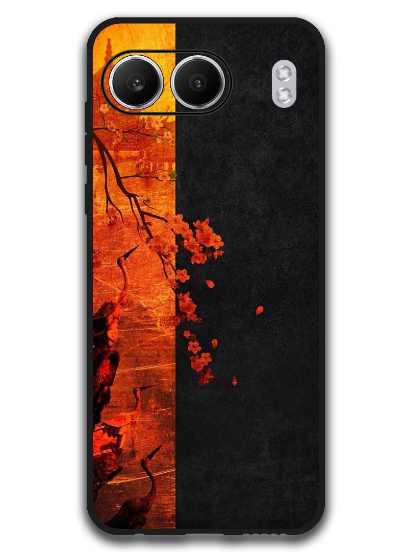 Theodor Protective Case Anti Scratch Shock Proof Bumper Cover For OnePlus Nord 4 Flower Abstract 4 - Image 1