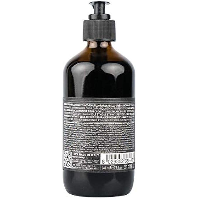 OWAY MEN'S SILVER STEEL HAIR BATH 240 ML - Image 2