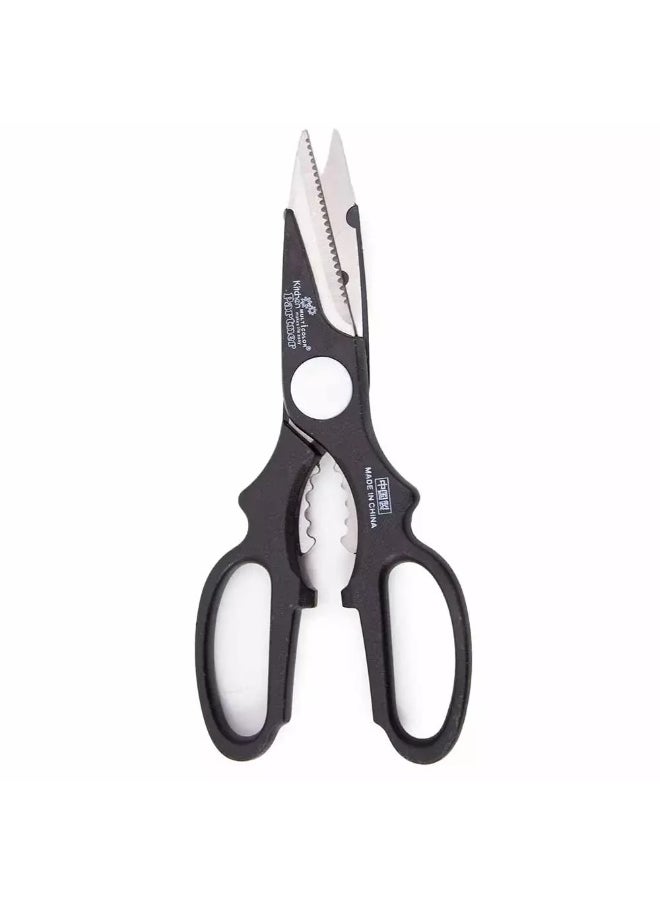 PARTNER Partner Stainless Steel Kitchen Scissor- Black  - Image 5