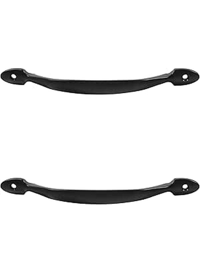 Rustic Cabinet Door Handles 2 Pack Zinc Alloy Metal Pulls For Kitchen Wardrobe Drawer 128mm Hole Spacing - Image 1