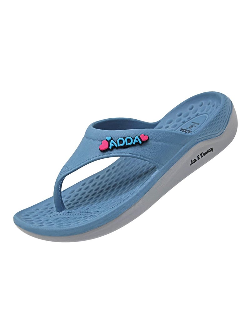 Adda TM-FEATHER LITE Blue Arch Support Stylish flats for women - Image 4