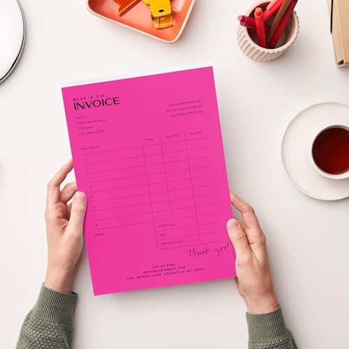 Astrobrights Neenah Astrobrights Bright Color Paper, 8 1/2in. x 11in., 24 Lb, FSC Certified, Fireball Fuchsia, 500 Sheets, 22681 - Image 3