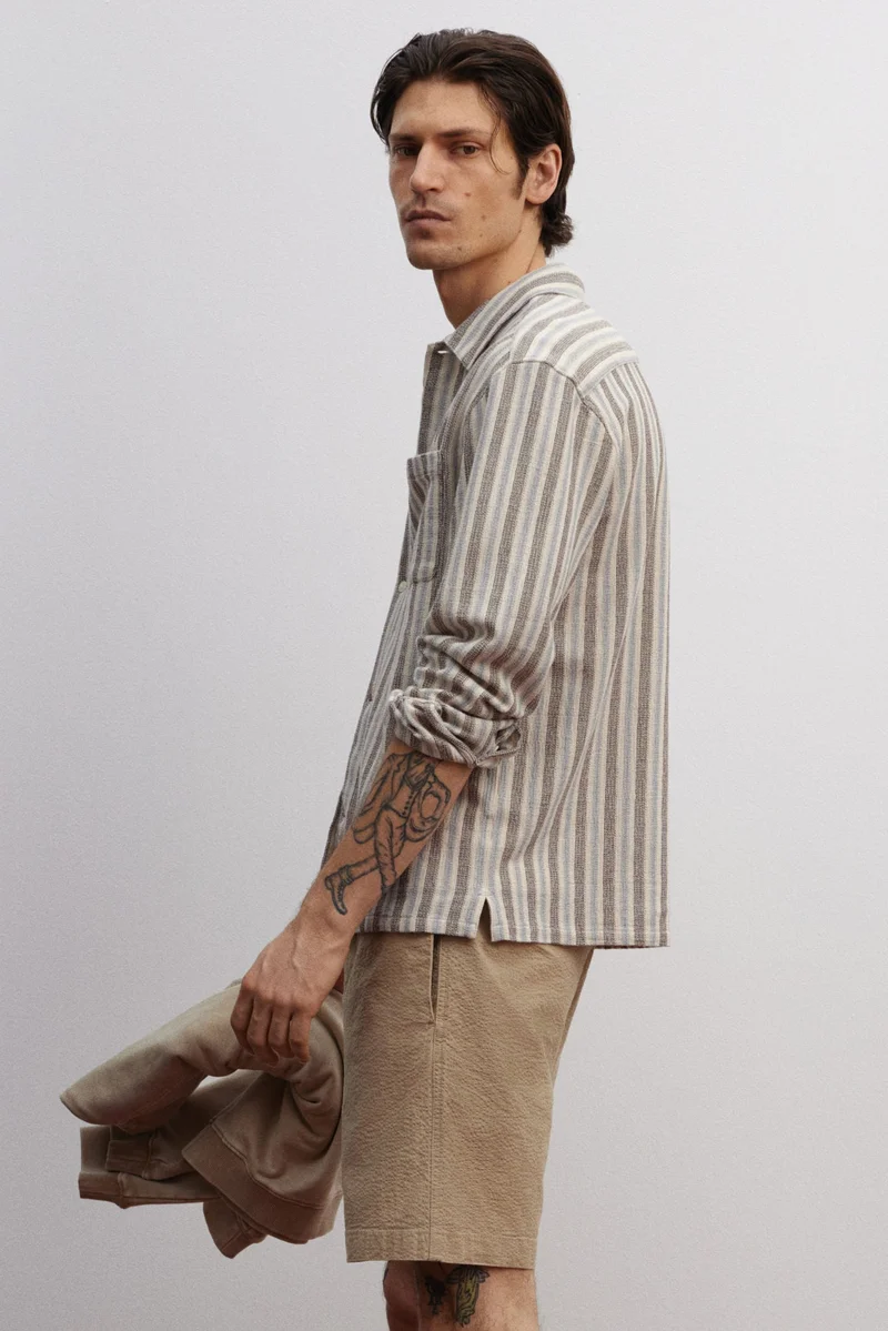 H&M Relaxed Fit Seersucker shorts