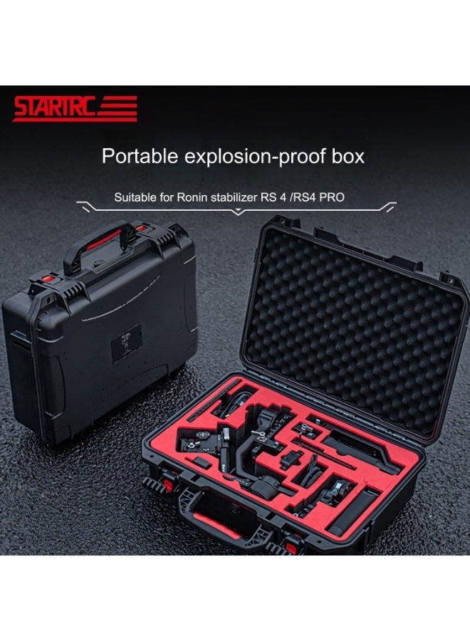 STARTRC For DJI RS4/ RS4 Pro STARTRC ABS Waterproof Shockproof Suitcase Portable Storage Box - Image 2