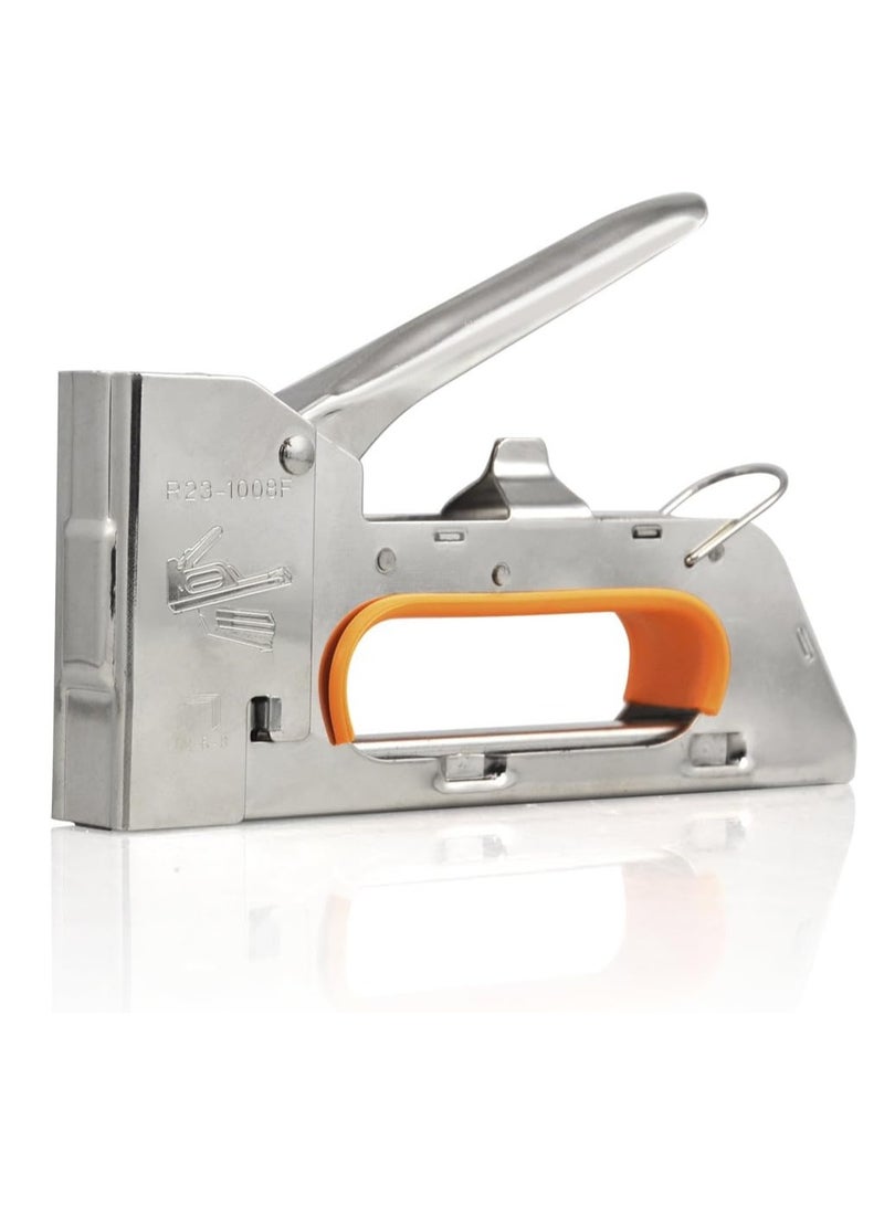 Generic Powerful Tacker Staple Gun Stapler 13/4-6-8mm Manual Nailer Framing Stapler Hand Operated Nailing Tool R23-1008F  - Image 1