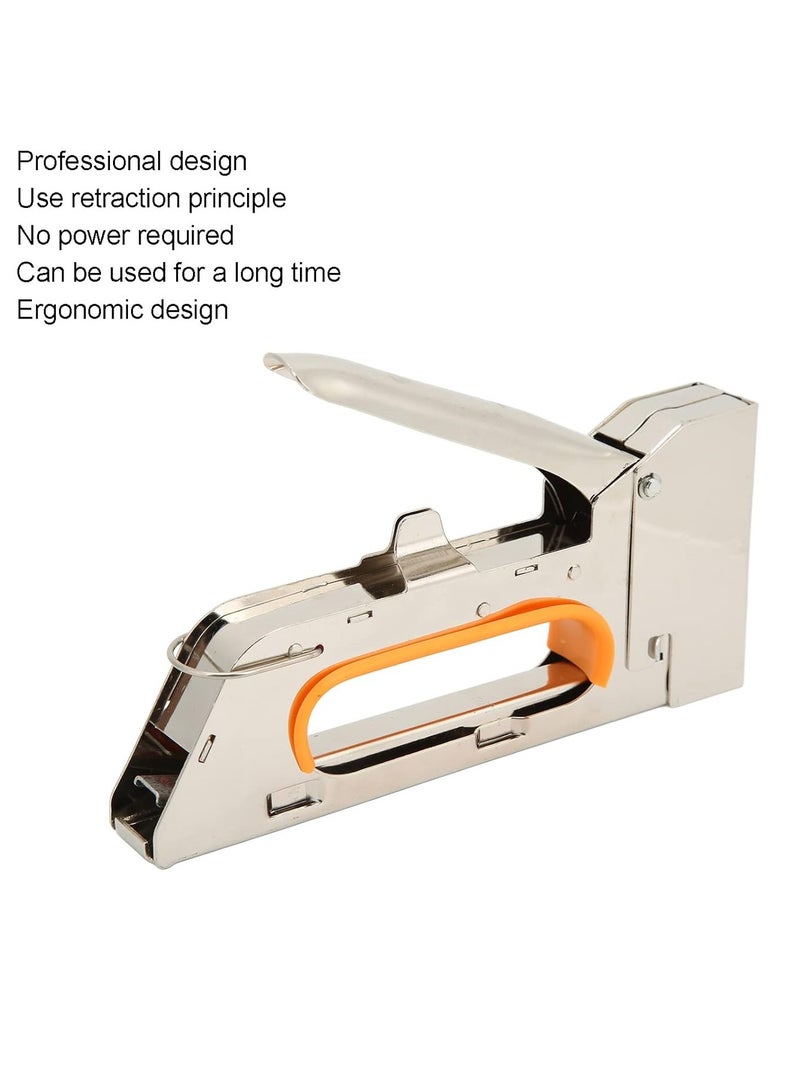 Generic Powerful Tacker Staple Gun Stapler 13/4-6-8mm Manual Nailer Framing Stapler Hand Operated Nailing Tool R23-1008F  - Image 2