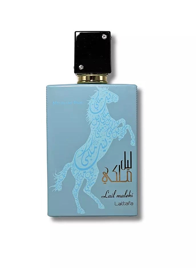 Lattafa Lail Maleki Moroccan Blue Eau De Parfum 100 ml - Image 2