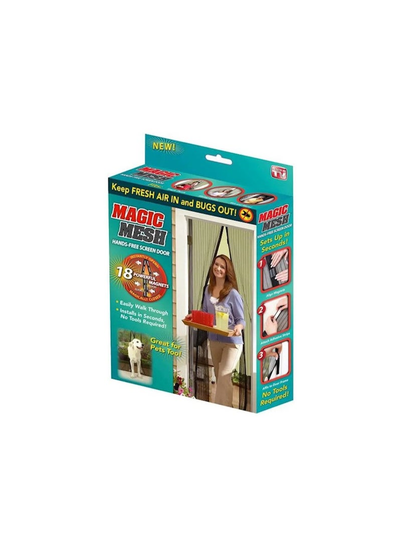 Magic Mesh Door Screen