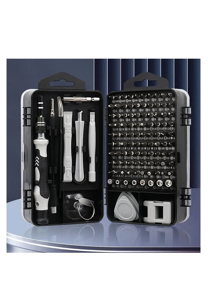 115-In-1 Magnetic Precision Screwdriver Set Black. - Image 4