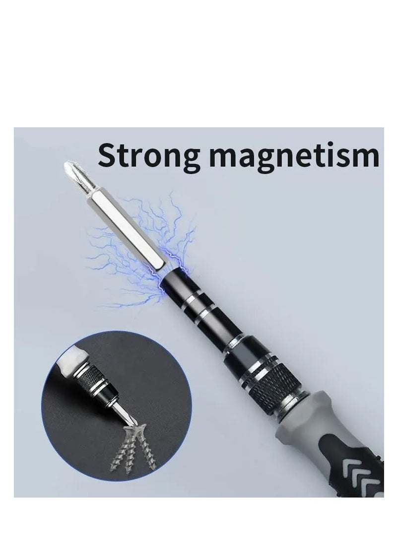 115-In-1 Magnetic Precision Screwdriver Set Black. - Image 5