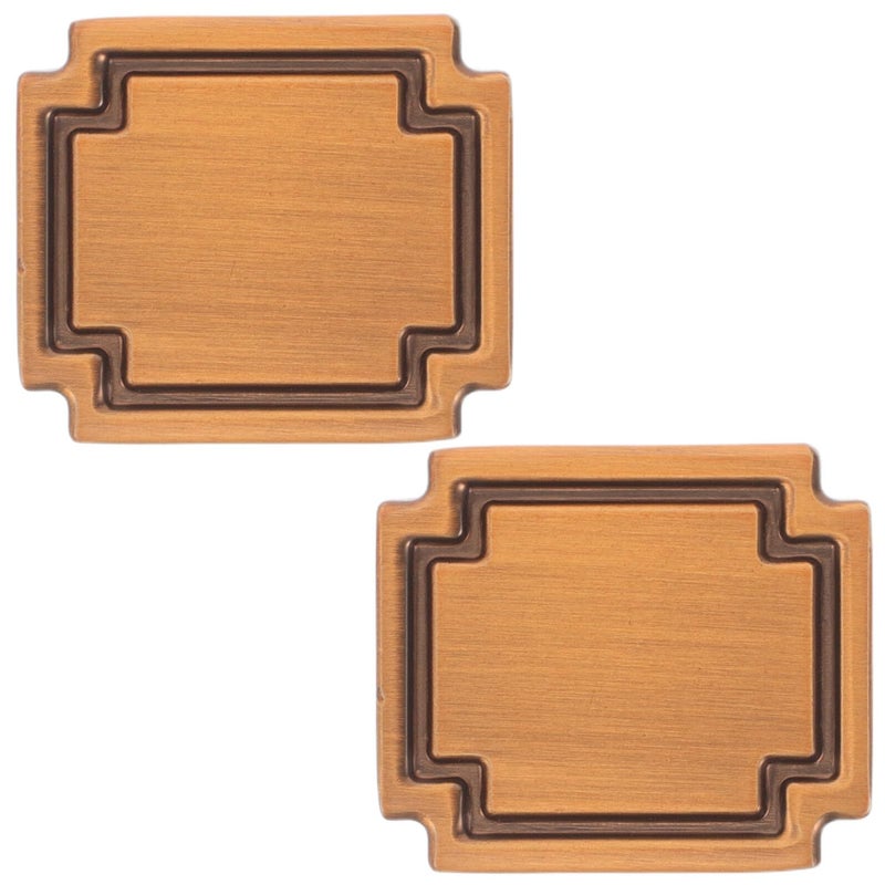2 Pcs Vintage Zinc Alloy Cabinet Pulls Drawer Handles Kitchen Hardware - Image 2