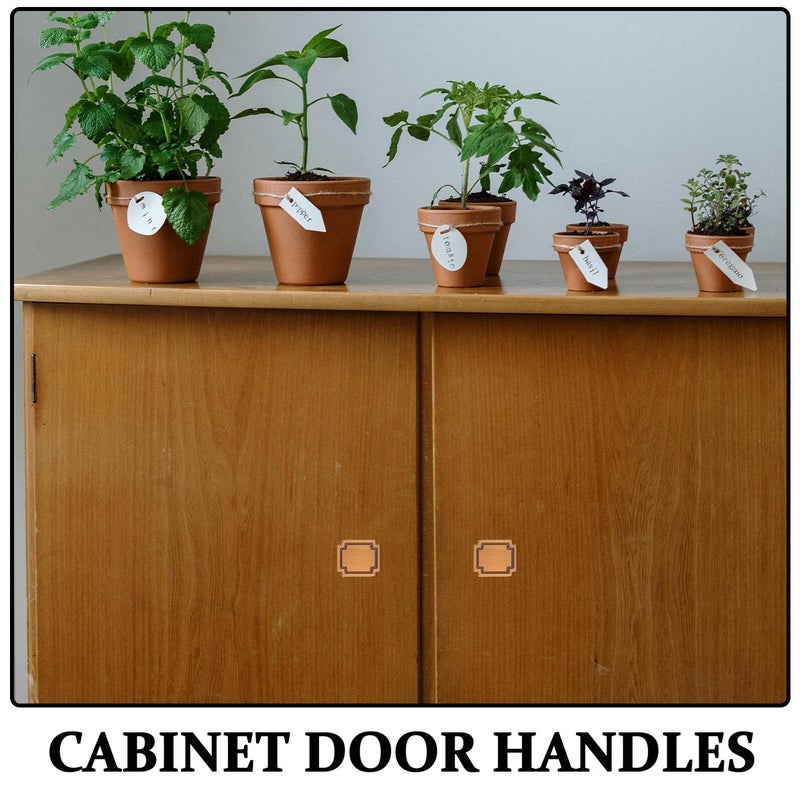 2 Pcs Vintage Zinc Alloy Cabinet Pulls Drawer Handles Kitchen Hardware - Image 4
