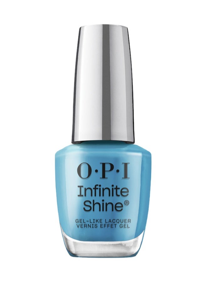 OPI Infinite Shine Never Leavin Blue 15ml - Image 1