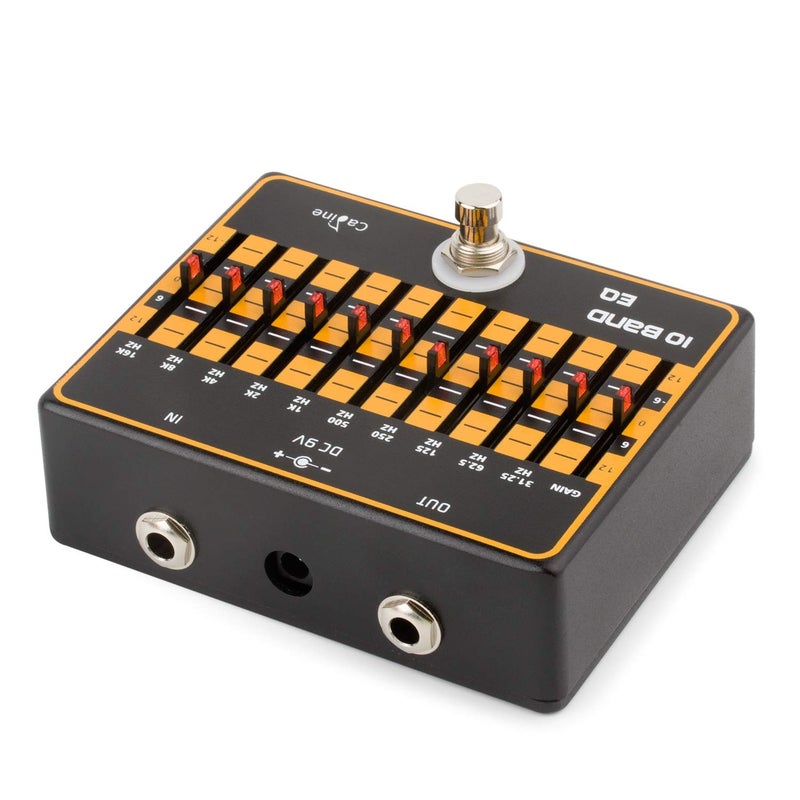 Caline USA, CP-24 10-Band EQ equalizer Guitar Effects pedal - Image 2