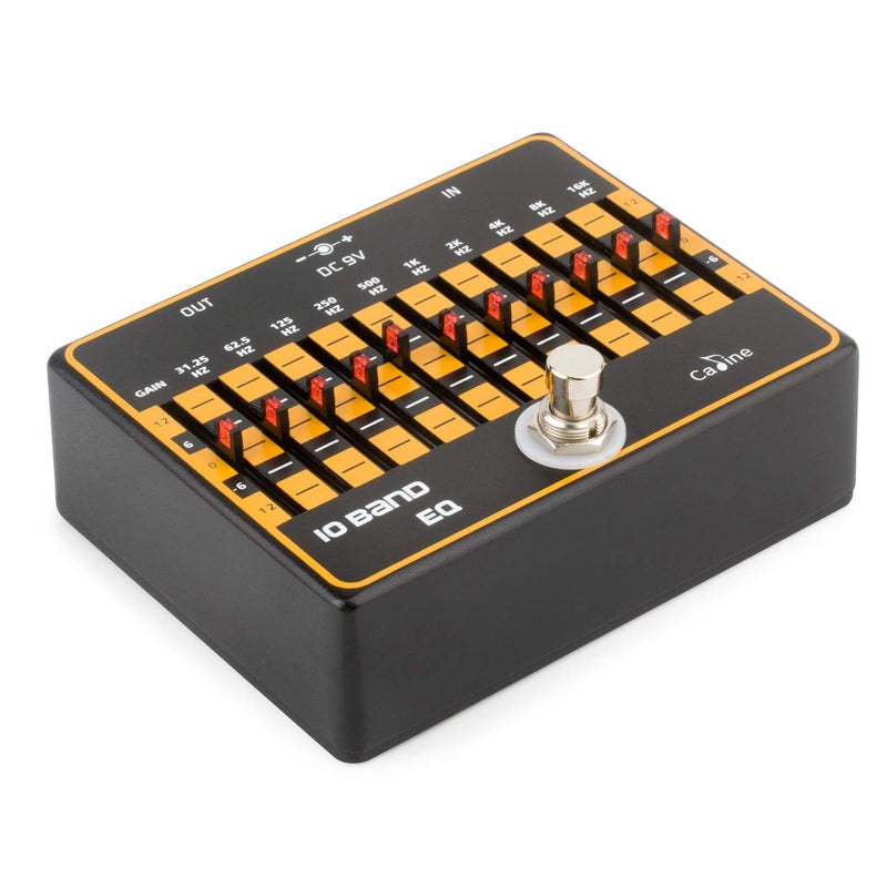 Caline USA, CP-24 10-Band EQ equalizer Guitar Effects pedal - Image 3