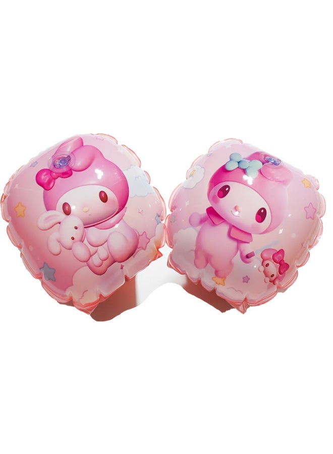 Generic Children's Swimming Arm Ring Water Sleeve Arm Ring Floating Sleeve Arm Sleeve Baby Life-saving Floating Swimming Ring Sleeve Floating Arm Ring-Color:Egg - Image 4