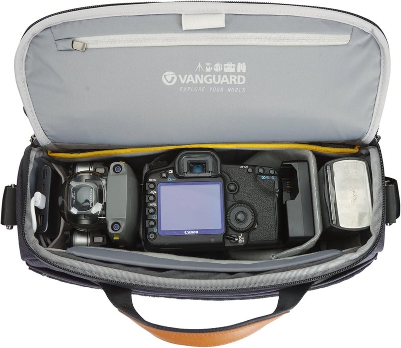 Vanguard VEO City S36 NV Blue Messenger Bag for Camera and Laptop - Image 2