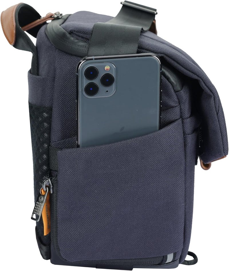 Vanguard VEO City S36 NV Blue Messenger Bag for Camera and Laptop - Image 4