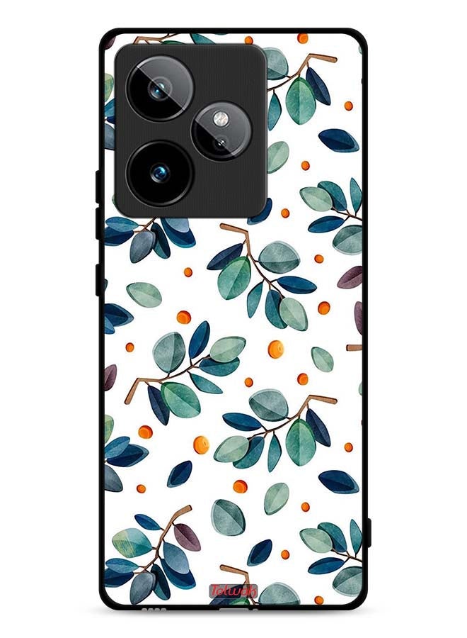 Tolwak Realme GT 7 5G Protective Case Cover Leaves