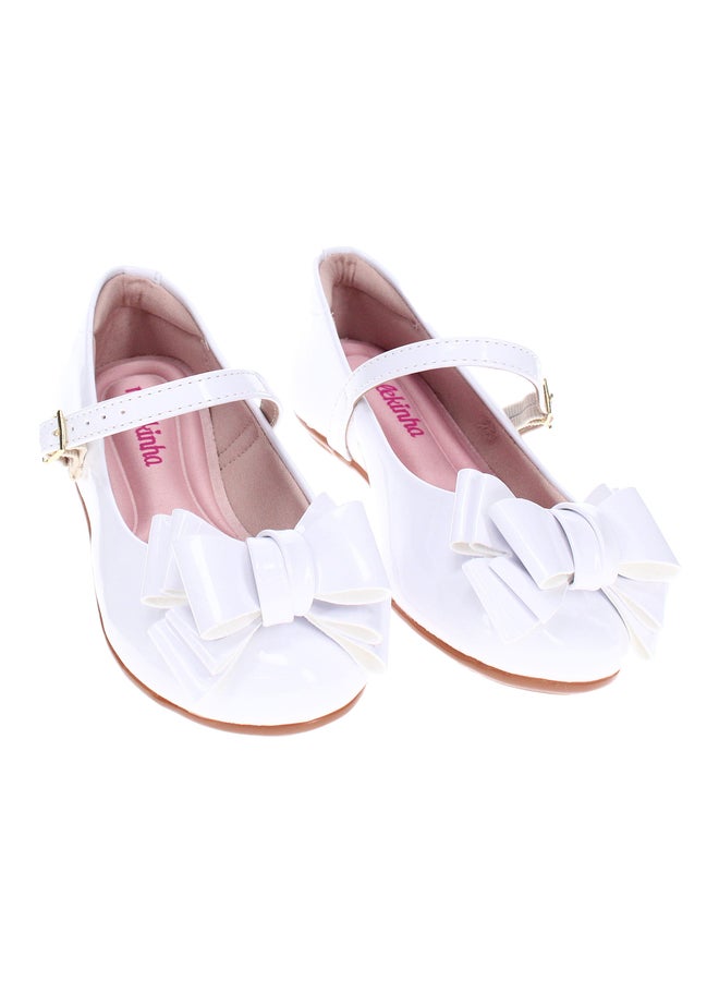 MOLEKINHA Solid Ballerinas with Bow Detail - Image 4