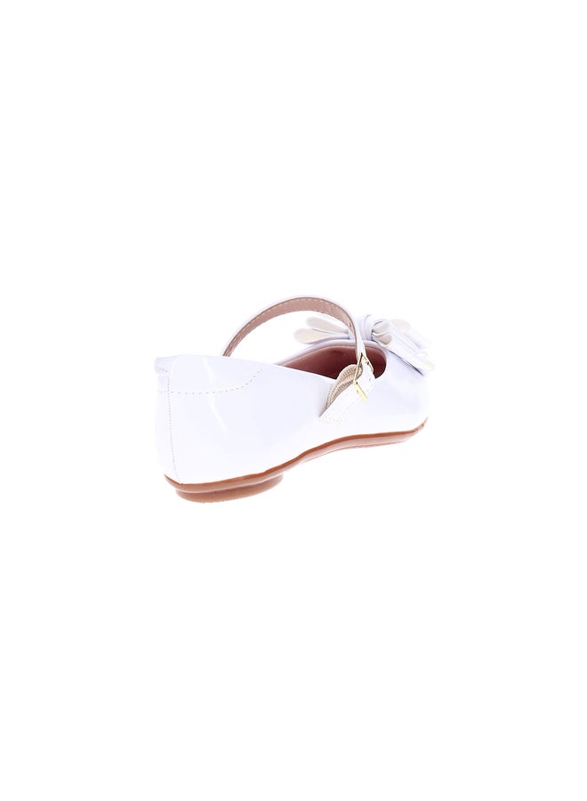 MOLEKINHA Solid Ballerinas with Bow Detail - Image 3