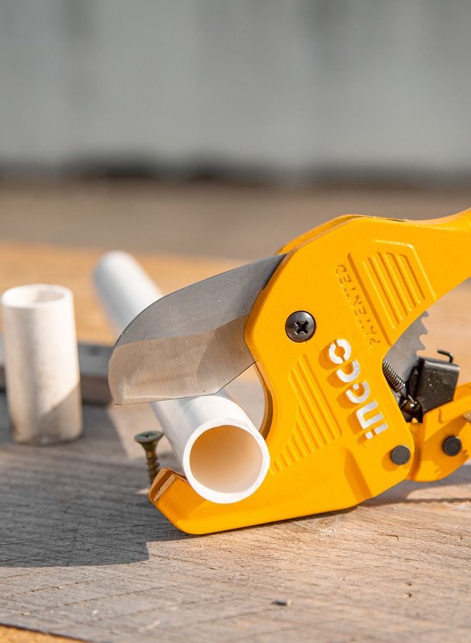 إنجكو انجكو جهاز قطاعات انابيب متعدد الفينيل نوع سقاطة 200 مم - أصفر - Image 2