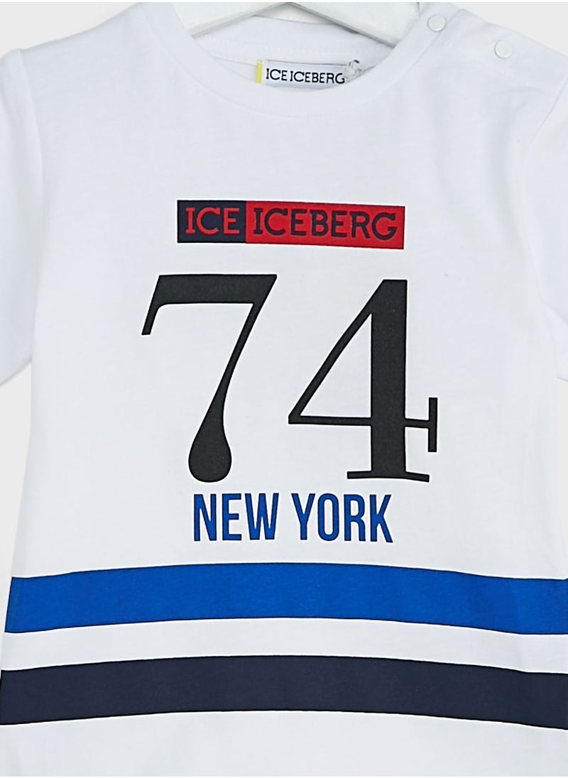 Ice Iceberg - Kids Varsity T-Shirt - Image 1