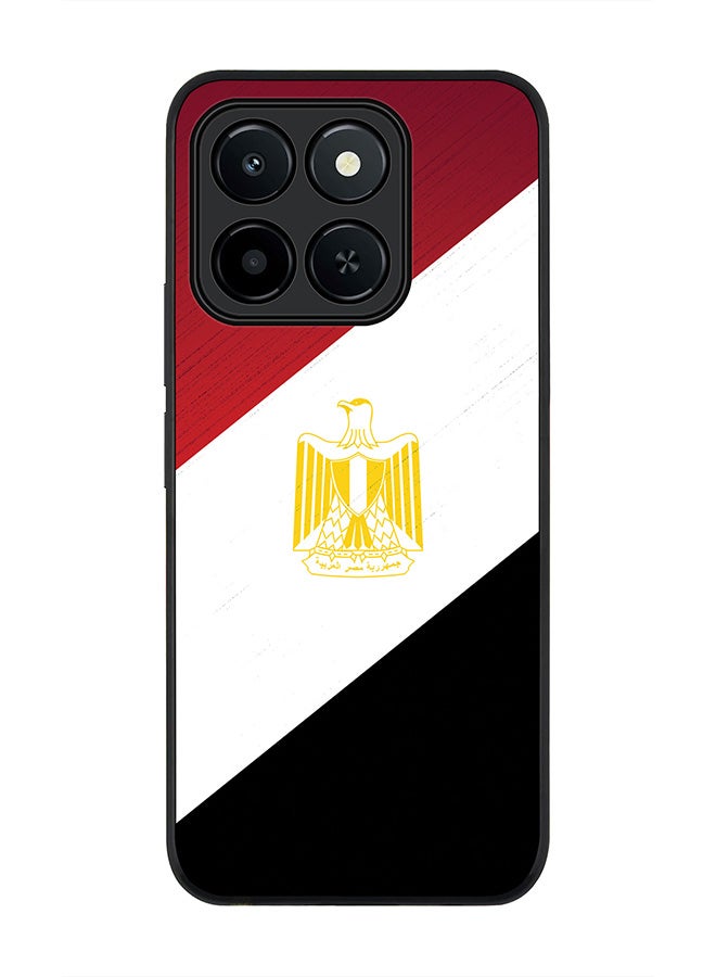 For Honor X6c Case,Slim fit Camera Protection, Shockproof Thin Phone cover  - Flag Of Egypt