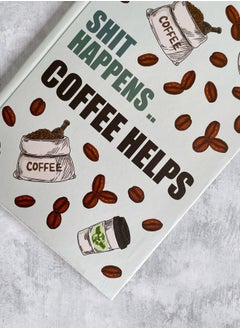 Noota NOOTA COFFEE ADDICT A5 HARDCOVER NOTEBOOK 100 BLANK PAPERS  - Image 2
