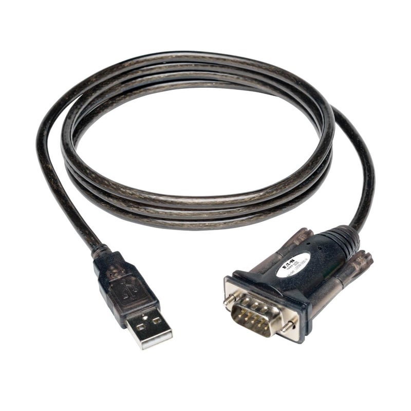 تريب لايت كابل محول من USB إلى تسلسلي بطول 5 أقدام (من USB-A إلى DB9 ذكر/ذكر) (U209-000-R) - Image 2