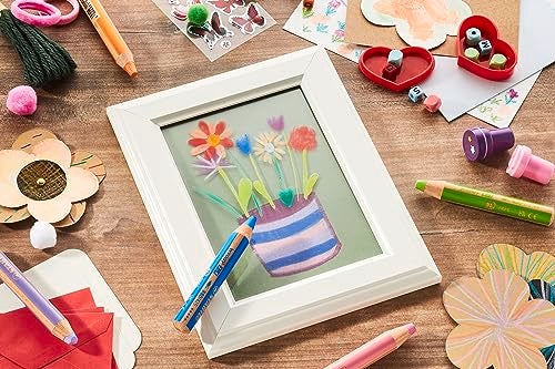 STABILO Multi-Talented Pencil woody 3 in 1 - Pack of 10 - Assorted Colors - Image 3