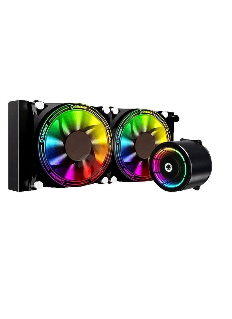 Generic Gamemax CPU Cooling Fan, ICECHILL 240 RAINBOW  - Image 1