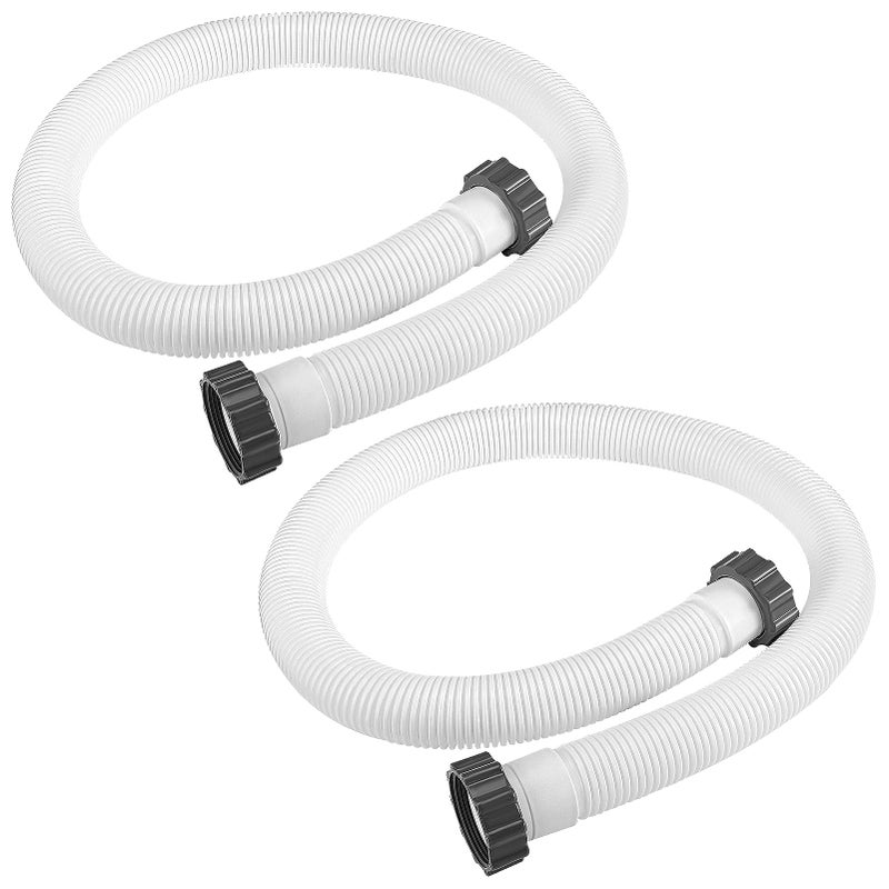 Apipi Apipi 1.5" Diameter Pool Pump Replacement Hose, 59" Long Pool Hose for Above Ground Pools, for Intex Filter Pumps Sand  - Image 2