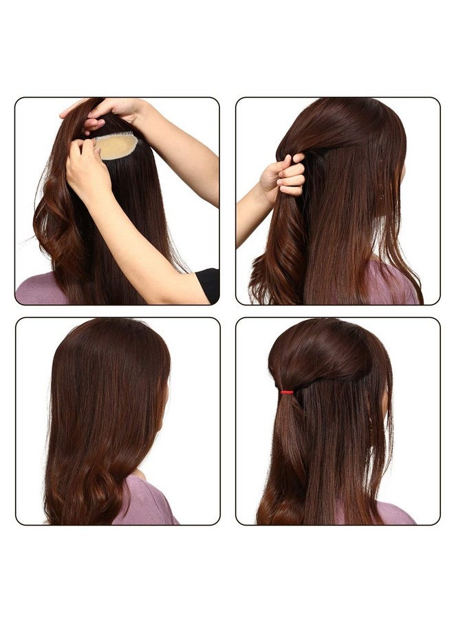 AEGYPIUS - 2Pcs Charming Bump It Up Volume Inserts Hair Comb Do Beehive Hair Style Tool Hair Comb Do Beehive Hair Base Styling Accessories For Women Lady Girl (Beige) - Image 1