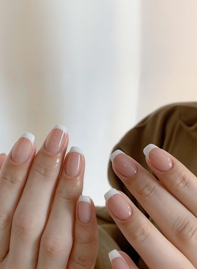 960pcs (20 Sheets) French Nail Stickers, Self-Adhesive French Manicure Stickers, Half Moon Design Nail Stickers for Nail Art Decoration, Nail Design Accessories, Stencil Templates, DIY Decoration Tools - Image 5